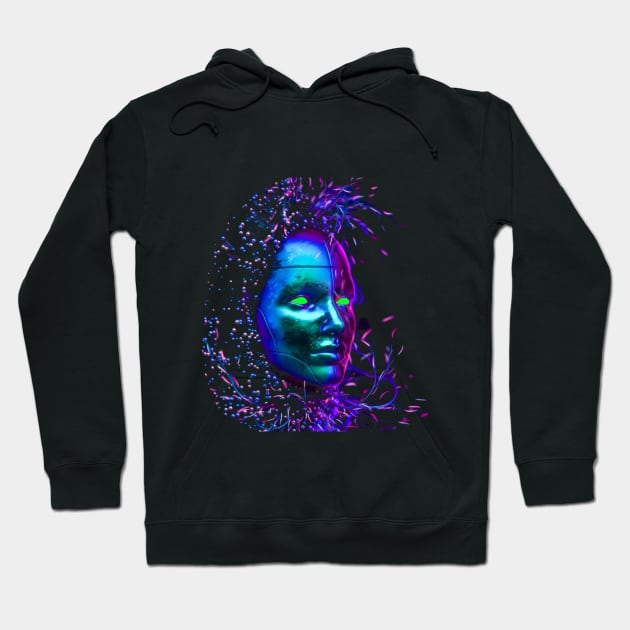 Face Smile Girl bkr Hoodie by Bkr Agha Store